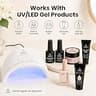 Beetles Beginner-Friendly UV LED Nail Lamp with Continuous 5-Minute Mode