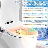 Loupusuo Electric Bidet Toilet Seat with Instant Heating and HD Display Screen