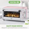 GreenLife Healthy Ceramic Nonstick Countertop Air Fryer Toaster Oven Combo
