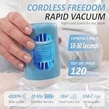 Cozy Essential 12-Combo Travel Storage Vacuum Bags with Cordless USB Pump