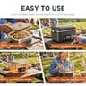 LIFEGETTER Cordless Electric Heated Lunch Box Featuring Smart Screen Lock