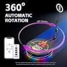 MWE 31.5-inch 360 Photo Booth Machine with Flight Case and RGB Lighting
