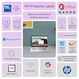 HP 14-inch HD Laptop Lavender, Intel N150 Quad-Core, 4GB RAM, 128GB UFS, 500GB HDD