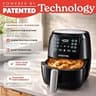 Gourmia 4-Quart Digital Air Fryer with FryForce 360 Technology and 12 Presets
