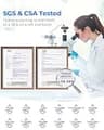 Waterdrop G3P800 Tankless Reverse Osmosis System with 800 GPD Flow Rate