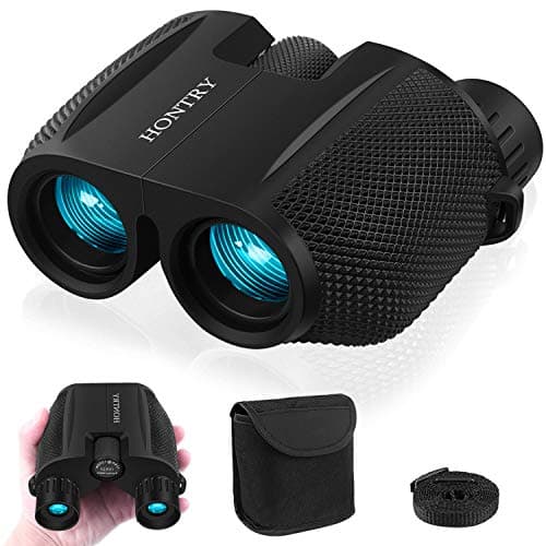 Hontry 10x25 Ultra-Compact Pocket Binoculars for Travel and Sightseeing