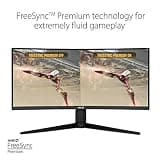 ASUS TUF Gaming VG34VQL1B 34-Inch WQHD 165Hz 1ms Curved Monitor with USB Hub