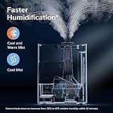 Levoit Smart Warm and Cool Mist Humidifier with Top-Fill 6-Liter Tank
