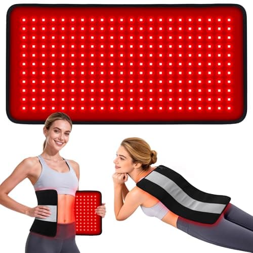 Deep Therapy 24" x 12" Near Infrared Red Light Pad with Custom Modes