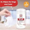 Nootie Medicated Dog Wipes with 2% Chlorhexidine and 2% Miconazole for Allergy Relief