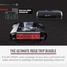 Cobra RAD 700i Radar Detector & SC 201 Dual-View 1080p Dash Cam Hardwire Bundle