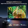 Alvar V800P Smart 1080p Projector, 2500 ANSI Lumens, Netflix built-in, 50W Audio