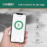 Yamiry Fingerprint Smart Door Knob with Keypad and 5-in-1 Keyless Entry