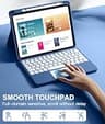 Harvopu 7-Color RGB Backlit Magnetic Keyboard Folio Case for iPad 10th/11th Gen