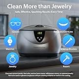 Magnasonic Professional Ultrasonic Jewelry Cleaner, 20oz Stainless Steel Tank