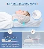 Osteo Odorless Memory Foam Cervical Pillow with Hollow Butterfly Design