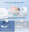 Osteo Odorless Memory Foam Cervical Pillow with Hollow Butterfly Design