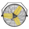 CCGIRU 24-Inch Heavy-Duty Industrial Wall Mount Fan, 9200 CFM Sealed Motor