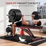 Joroto MD55 Foldable Adjustable Weight Bench with Back and Leg Extension