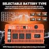 VIOPUMPO 2000W Pure Sine Wave Sump Pump Backup Battery System with 25A Fast Charger