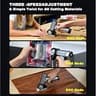 KOXOBET 4.2V Cordless Cutting Tool with Smart LED and 4 Speed Settings