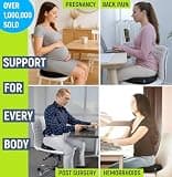 PT Endorsed Memory Foam Donut Seat Cushion for Coccyx and Pressure Relief