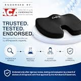 ComfiLife Premium Gel & Memory Foam Orthopedic Seat Cushion for Sciatica