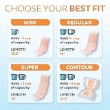 Tranquility TopLiner Disposable Contour Booster Pads for Bowel Incontinence
