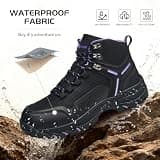 MENYBAN Waterproof Wide Toe Box Trail Hiking Boot for High-Mileage Trips