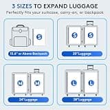 Vacbird Vacuum Bags For Travel With Portable Rechargeable Air Pump, 9 Pack Set