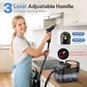 ODSD Multi-Purpose Portable 1.6L Steam Cleaner with 3-Level Output Adjust