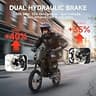 QRONGE X1 Spark 60V 28.8Ah Mid-Drive Electric Dirt Bike, 4500W Peak Output