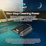 Betta SE Plus Solar-Powered Robotic Pool Skimmer with Continuous Surface Cleaning