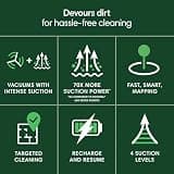 iRobot Roomba 105 Robot Vacuum with ClearView LiDAR and Power-Lifting Suction