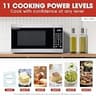 Sharp Carousel Countertop Microwave Oven with Even Heating, 1.1 Cu. Ft.