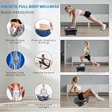 Homesy Low-Impact Full-Body Vibration Plate Exercise Machine Platform