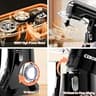 CEBORY 3-in-1 Electric Stand Mixer with 660W Motor & 10 Speeds, 6.5-Quart
