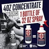 Ring Out Concentrated Ringworm Control Spray for Pets and Livestock, 32 oz Yield