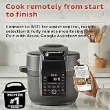 Instant Pot Duo Crisp Ultimate Lid with Wi-Fi Smart Control, 6.5-Quart