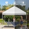 CROWN SHADES 10x10 Commercial Heavy Duty Pop Up Canopy