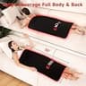 Kaoudt Medical-Grade TPU Red Light Therapy Mat with 400 Dual-Wavelength LEDs