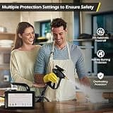 Dyna-Living 1700W Auto Detailing Handheld Steam Cleaner for Engine Bays