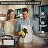 Dyna-Living 1700W Auto Detailing Handheld Steam Cleaner for Engine Bays