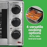 Hamilton Beach 31403 Sure-Crisp Air Fryer Toaster Oven with 4-Slice Capacity