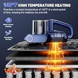 CFBF Mattress Vacuum Cleaner, 16Kpa Suction with Green Light Dust Display