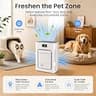 HEAPETS P358 Large Room Pet Air Purifier with Dual Intake and Odor Eliminator