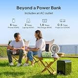 BLUETTI Elite 10 Mini Portable Power Station, 128Wh LiFePO4 Battery with 10ms UPS