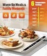 Premium Extra Large Silicone Food Warming Mat with Heat-Resistant Pad (36 x 15 In)