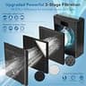 AIUZLK P260 Ultra-Quiet H13 HEPA Room Air Purifier with Washable Pre-Filter