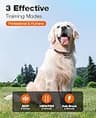 Bousnic Dog Shock Collar with 3300ft Range and IP67 Waterproof Receiver